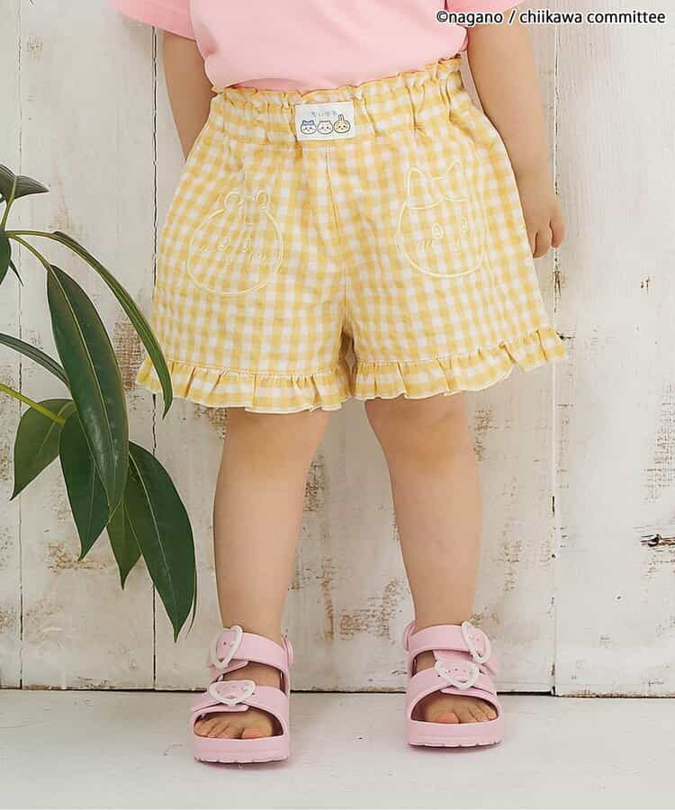 日本童裝 apres les cours x Chiikawa 格仔短褲 80-140cm 男童款/女童款 夏季 PANTS