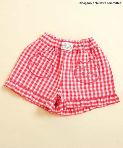 日本童裝 apres les cours x Chiikawa 格仔短褲 80-140cm 男童款/女童款 夏季 PANTS