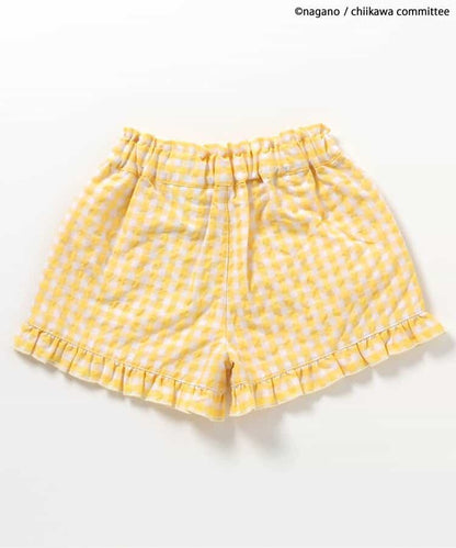 日本童裝 apres les cours x Chiikawa 格仔短褲 80-140cm 男童款/女童款 夏季 PANTS