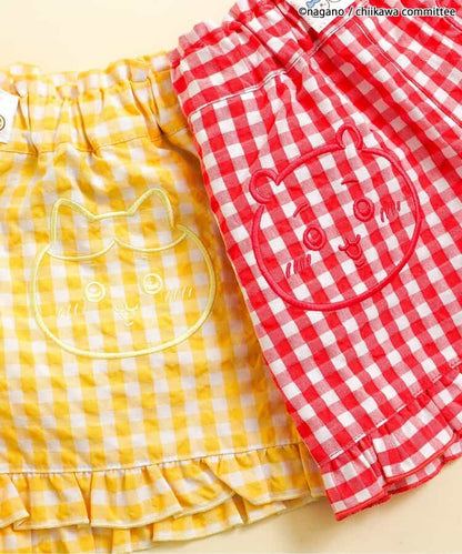 日本童裝 apres les cours x Chiikawa 格仔短褲 80-140cm 男童款/女童款 夏季 PANTS