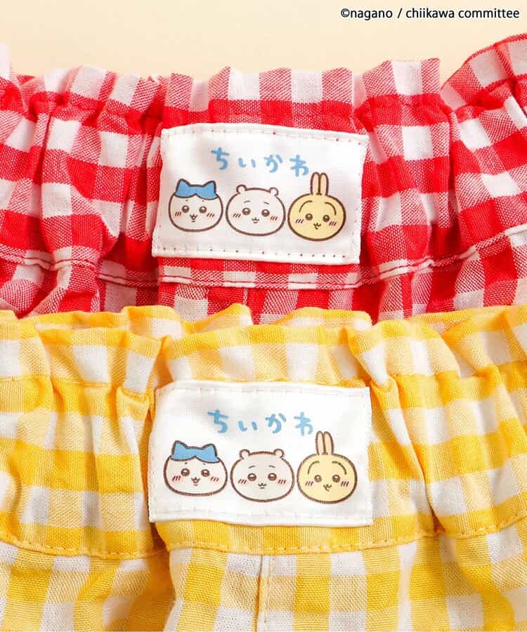 日本童裝 apres les cours x Chiikawa 格仔短褲 80-140cm 男童款/女童款 夏季 PANTS