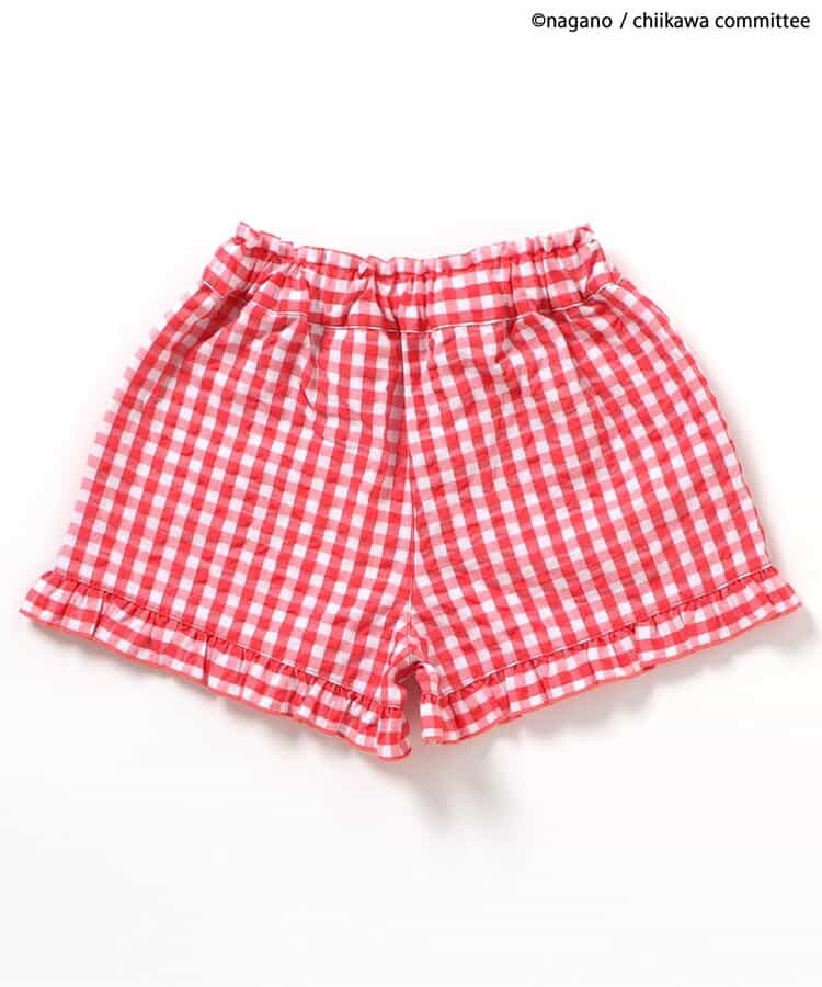 日本童裝 apres les cours x Chiikawa 格仔短褲 80-140cm 男童款/女童款 夏季 PANTS