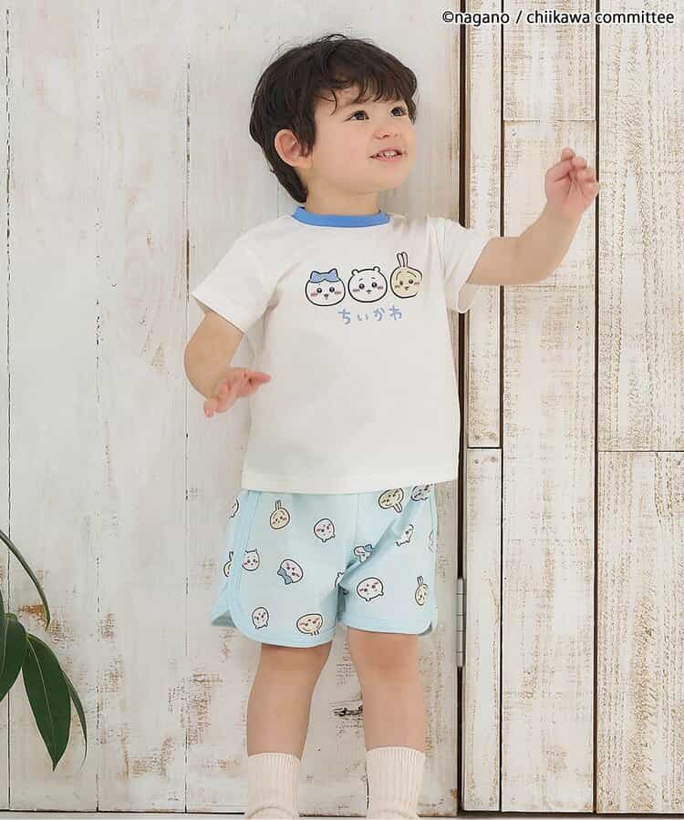 日本童裝 apres les cours x Chiikawa 兩件套裝 80-140cm 男童款/女童款 夏季 TOPS PANTS