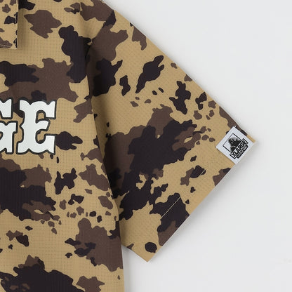 日本童裝 XLARGE KIDS 迷彩襯衫 90-140cm 男童款 夏季 TOPS