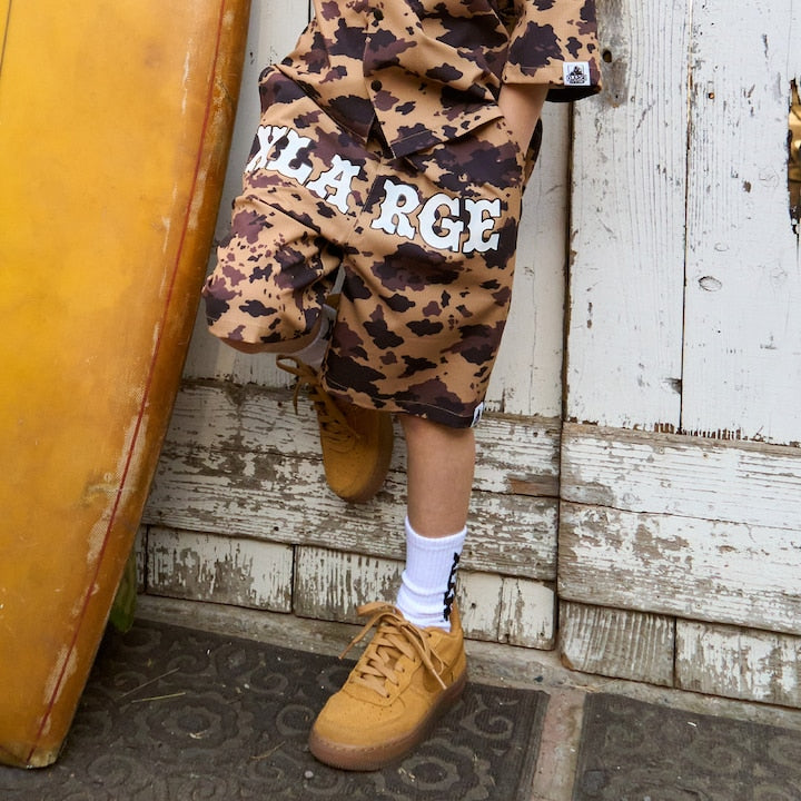 日本童裝 XLARGE KIDS 迷彩短褲 90-140cm 男童款 夏季 PANTS