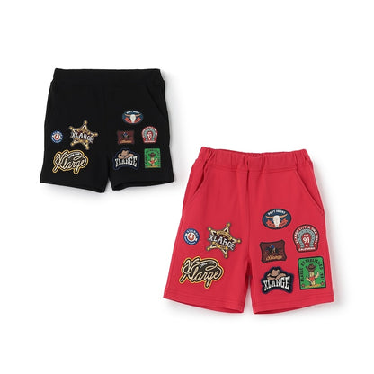日本童裝 XLARGE KIDS 貼布徽章短褲 80-140cm 男童款 夏季 PANTS