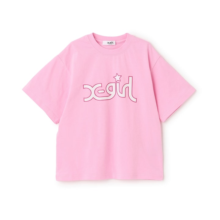 日本童裝 X-girl Stages 印花短袖上衣 80-140cm 男童款 夏季 TOPS