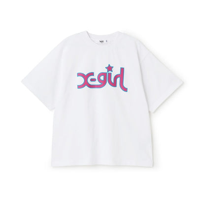 日本童裝 X-girl Stages 印花短袖上衣 80-140cm 男童款 夏季 TOPS