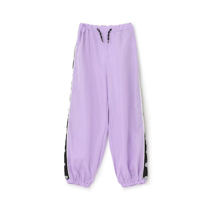 日本童裝 X-girl Stages 接觸冷感 側邊印花長褲 90-140cm 女童款 夏季 PANTS