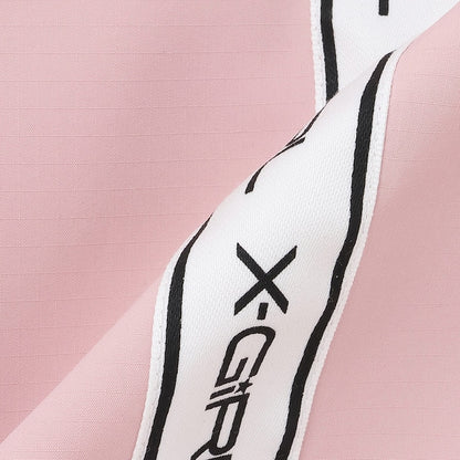 日本童裝 X-girl Stages 防水系列 肩部印花外套 90-140cm 女童款 夏季 OUTERWEAR