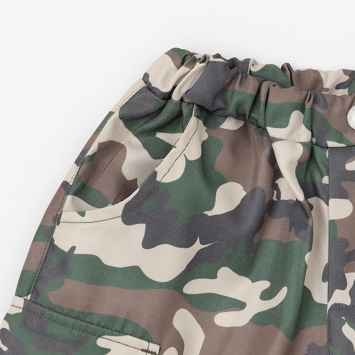 日本童裝 X-girl Stages 防水系列 工裝長褲可變短褲 90-140cm 女童款 夏季 PANTS