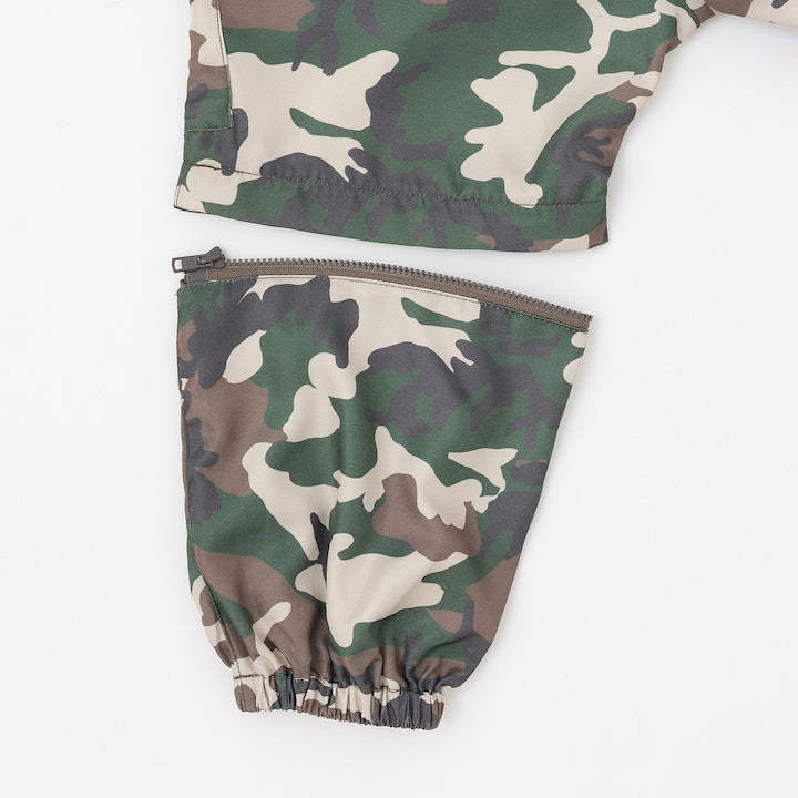日本童裝 X-girl Stages 防水系列 工裝長褲可變短褲 90-140cm 女童款 夏季 PANTS