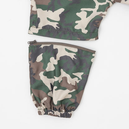 日本童裝 X-girl Stages 防水系列 工裝長褲可變短褲 90-140cm 女童款 夏季 PANTS