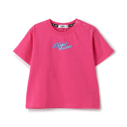 日本童裝 X-girl Stages 插畫印花短袖上衣 90-140cm 女童款 夏季 TOPS
