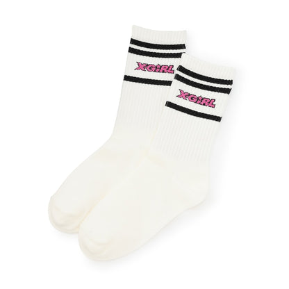 日本直送 X-girl Stages 襪一對 13-21cm 襪系列