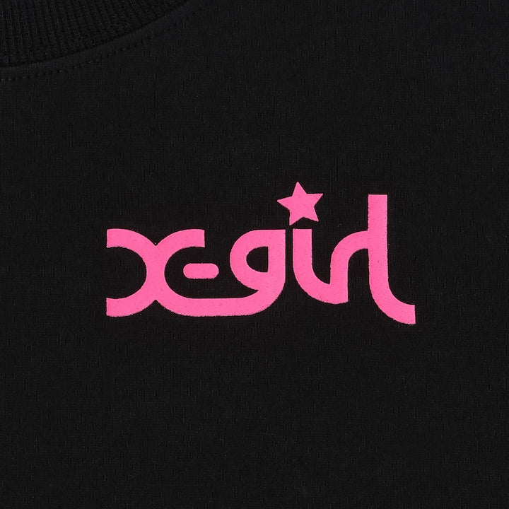 日本童裝 X-girl Stages 背面印花短袖上衣 80-140cm 女童款 夏季 TOPS