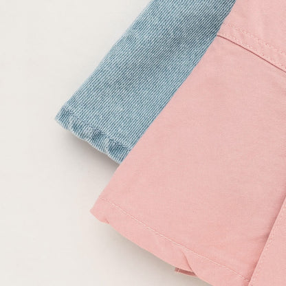 日本童裝 X-girl Stages 後背logo百焦裙 100-140cm 女童款 夏季 SKIRTS