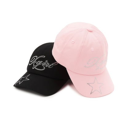 日本直送 X-girl Stages Cap帽 48-56cm 帽系列