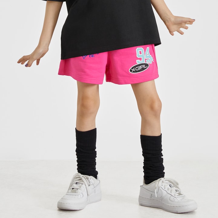 日本童裝 X-girl Stages 印花短褲 80-140cm 女童款 夏季 PANTS