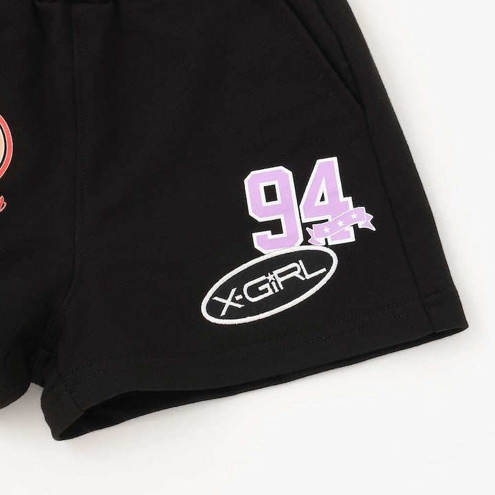 日本童裝 X-girl Stages 印花短褲 80-140cm 女童款 夏季 PANTS