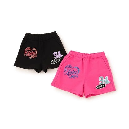 日本童裝 X-girl Stages 印花短褲 80-140cm 女童款 夏季 PANTS