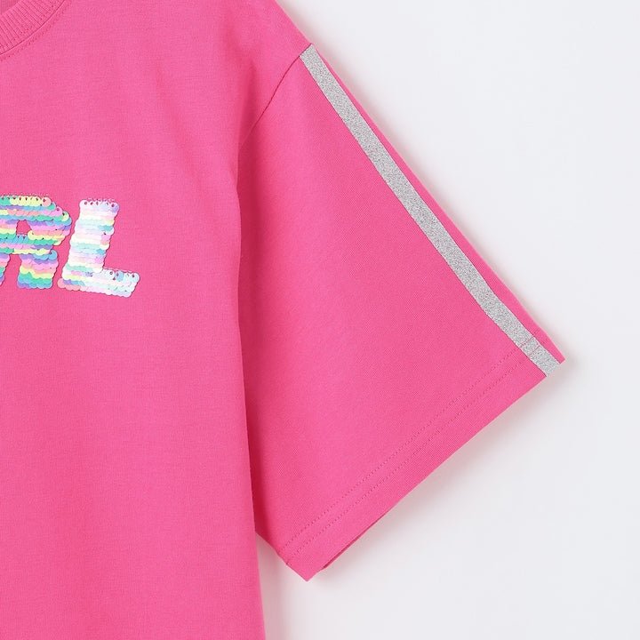 日本童裝 X-girl Stages 亮片刺繡連身裙 90-140cm 女童款 夏季 DRESSES