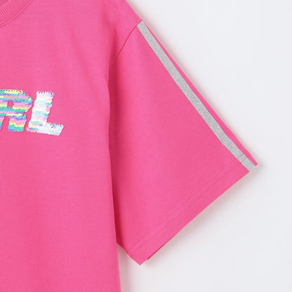 日本童裝 X-girl Stages 亮片刺繡連身裙 90-140cm 女童款 夏季 DRESSES