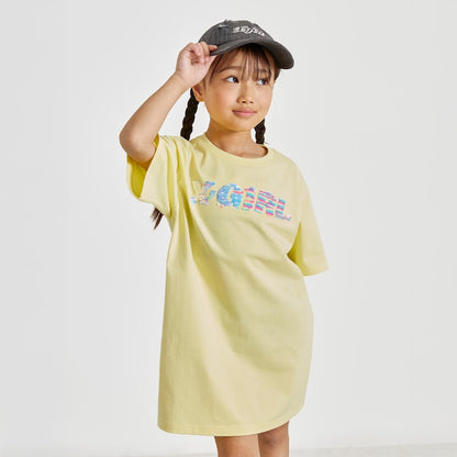日本童裝 X-girl Stages 亮片刺繡連身裙 90-140cm 女童款 夏季 DRESSES