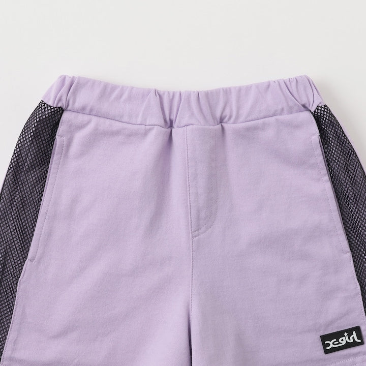 日本童裝 X-girl Stages 上衣網眼短褲兩件套裝 90-140cm 女童款 夏季 TOPS PANTS