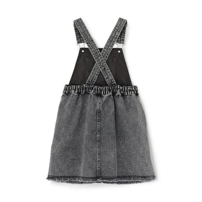 日本童裝 X-girl Stages 刺繡背帶連身裙 90-140cm 女童款 夏季 DRESSES