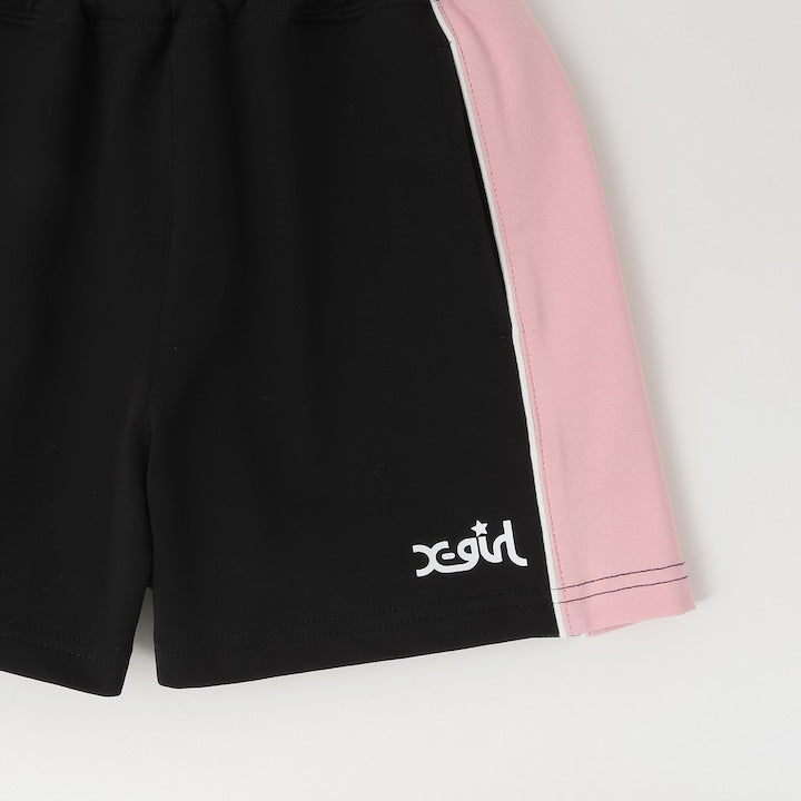 日本童裝 X-girl Stages 印花運動短褲 90-140cm 女童款 夏季 PANTS