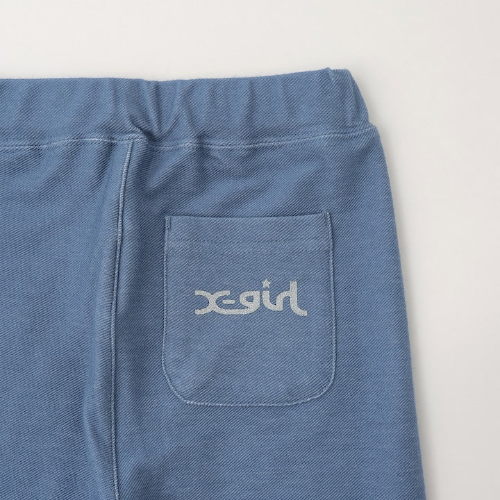 日本童裝 X-girl Stages 印花5分長緊身褲 80-140cm 女童款 夏季 PANTS