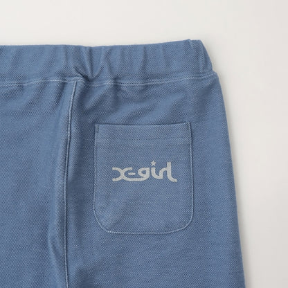 日本童裝 X-girl Stages 印花5分長緊身褲 80-140cm 女童款 夏季 PANTS