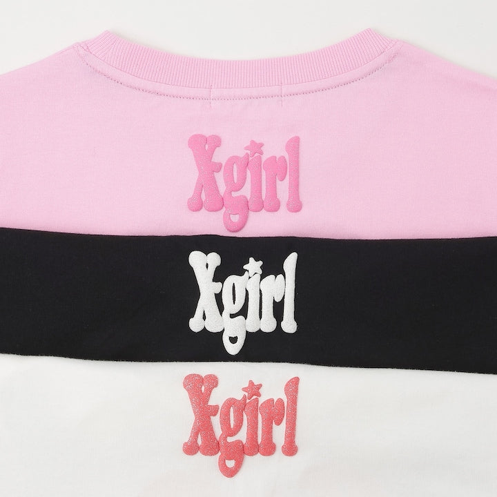 日本童裝 X-girl Stages 防UV 接觸冷感 泡沫印花上衣 90-140cm 女童款 夏季 TOPS