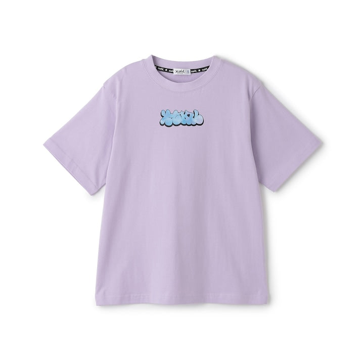 日本童裝 X-girl Stages 防UV 接觸冷感 插圖背面印花連身裙 90-140cm 女童款 夏季 DRESSES