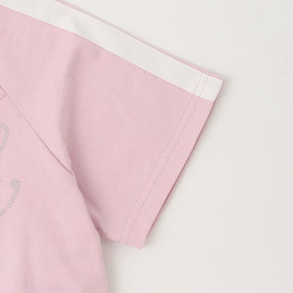 日本童裝 X-girl Stages logo上衣百摺裙套裝 90-140cm 女童款 夏季 TOPS SKIRTS