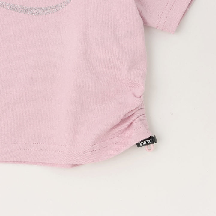 日本童裝 X-girl Stages logo上衣百摺裙套裝 90-140cm 女童款 夏季 TOPS SKIRTS