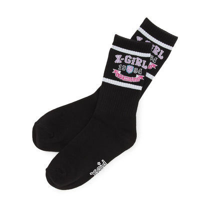 日本直送 X-girl Stages 襪一對 13-21cm 襪系列