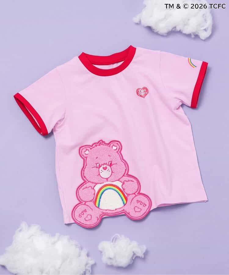日本童裝 apres les cours x CareBears 可愛印花上衣 80-140cm 男童款/女童款 夏季 TOPS