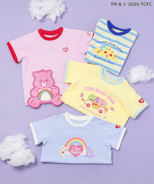 日本童裝 apres les cours x CareBears 可愛印花上衣 80-140cm 男童款/女童款 夏季 TOPS