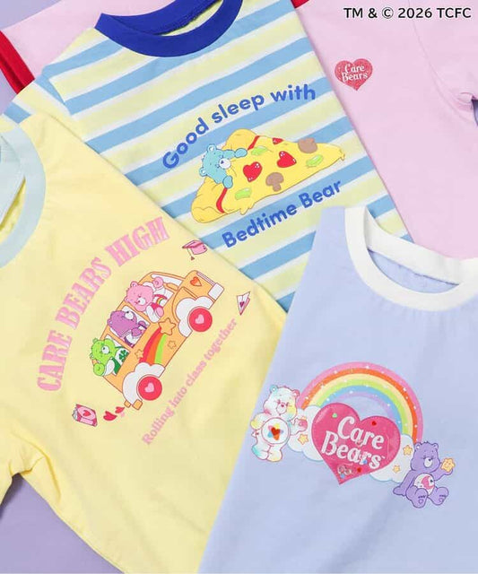 日本童裝 apres les cours x CareBears 可愛印花上衣 80-140cm 男童款/女童款 夏季 TOPS