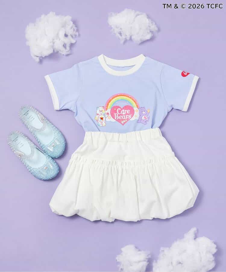日本童裝 apres les cours x CareBears 可愛印花上衣 80-140cm 男童款/女童款 夏季 TOPS