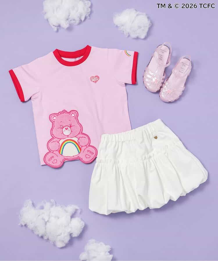 日本童裝 apres les cours x CareBears 可愛印花上衣 80-140cm 男童款/女童款 夏季 TOPS