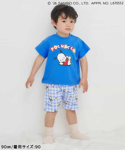 日本童裝 apres les cours x Sanrio 接觸冷感 睡衣 80-130cm 男童款/女童款 夏季 睡衣系列