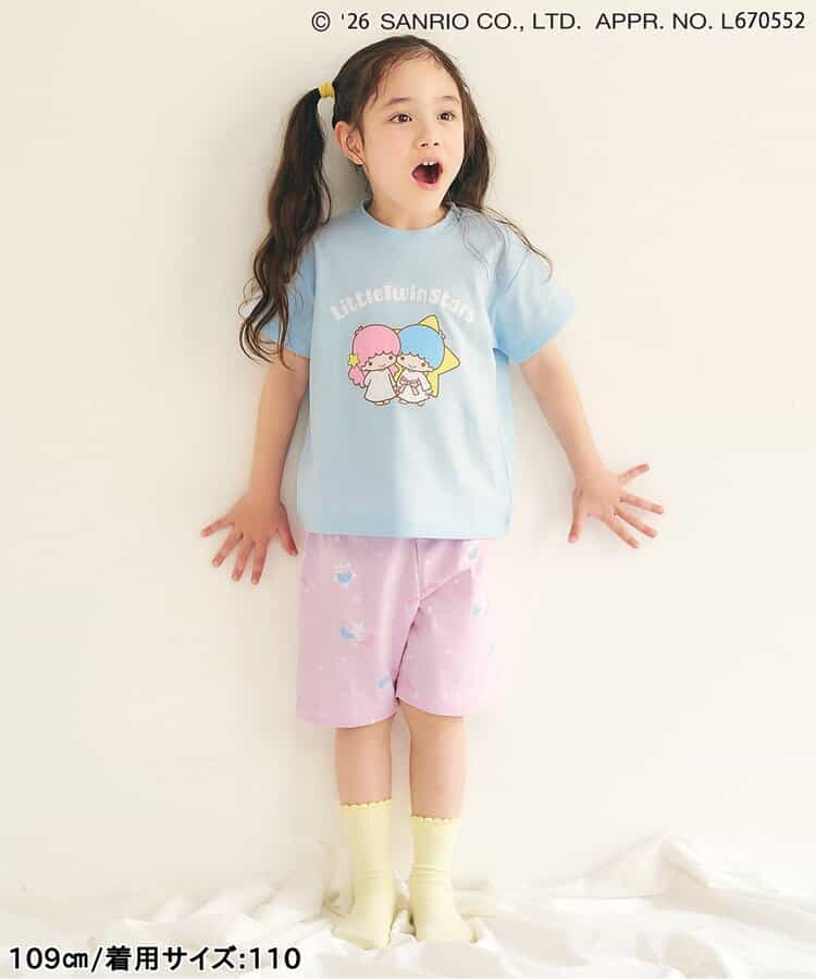 日本童裝 apres les cours x Sanrio 接觸冷感 睡衣 80-130cm 男童款/女童款 夏季 睡衣系列
