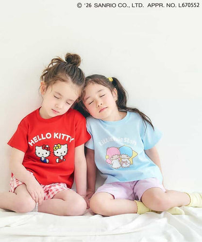 日本童裝 apres les cours x Sanrio 接觸冷感 睡衣 80-130cm 男童款/女童款 夏季 睡衣系列