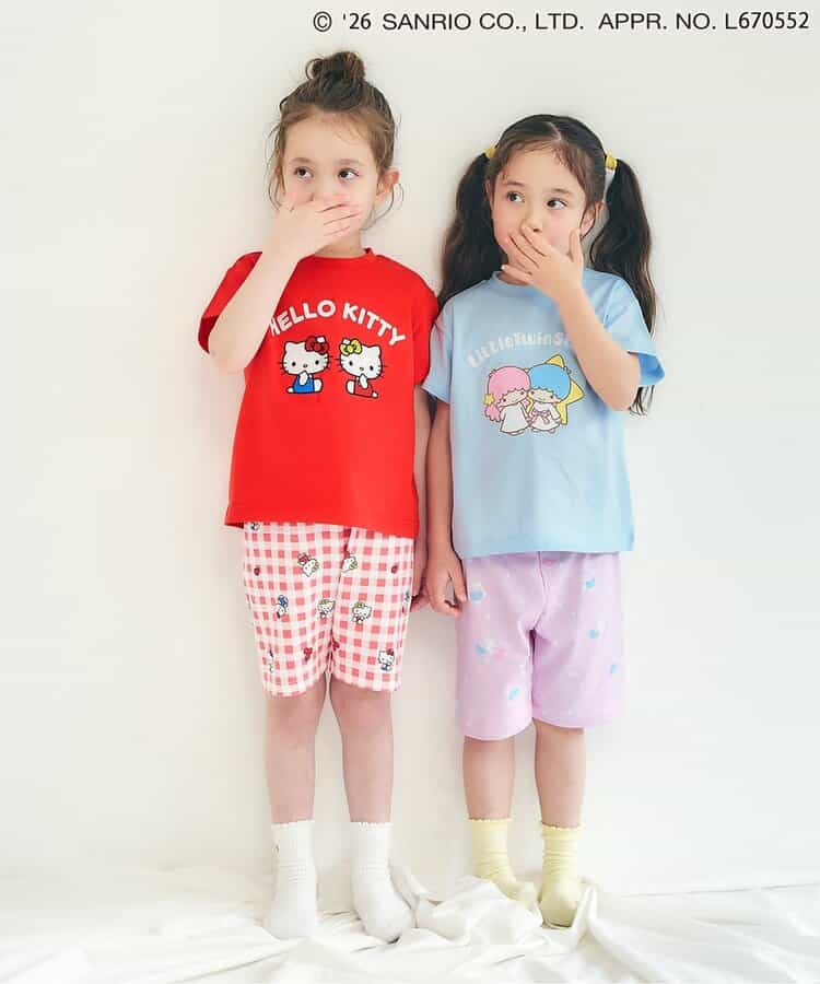 日本童裝 apres les cours x Sanrio 接觸冷感 睡衣 80-130cm 男童款/女童款 夏季 睡衣系列