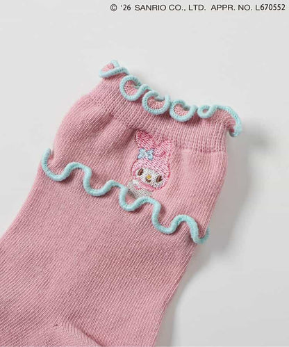 日本直送 apres les cours x Sanrio 襪一對 10-21cm 襪系列