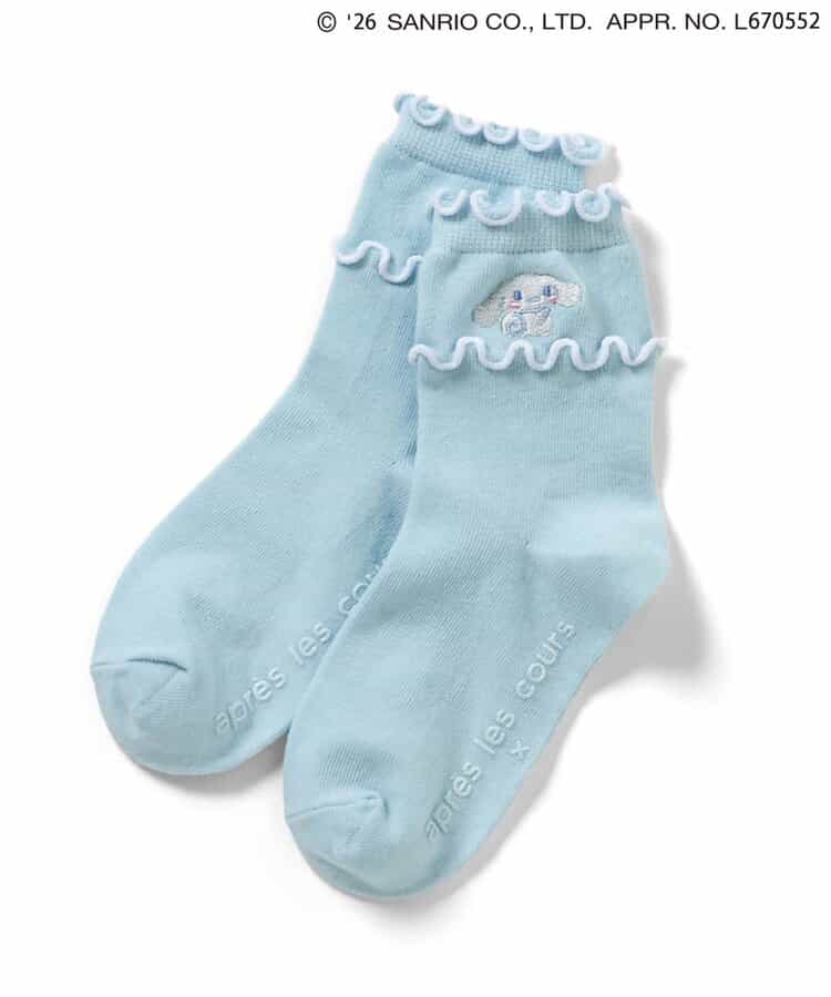 日本直送 apres les cours x Sanrio 襪一對 10-21cm 襪系列