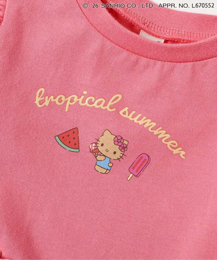 日本童裝 apres les cours x Sanrio 熱帶風情露肩連身裙 80-140cm 女童款 夏季 DRESSES